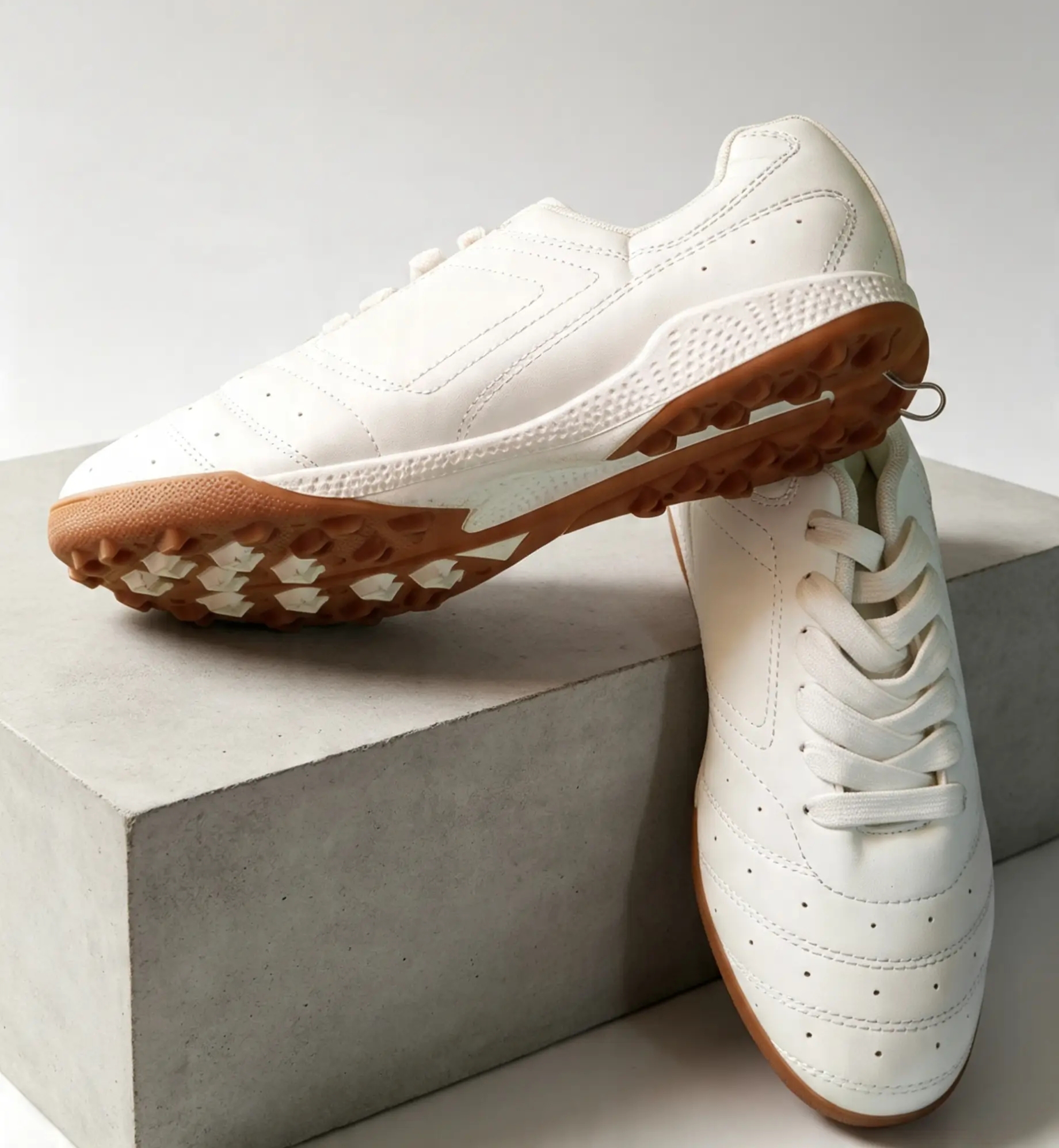 White Casual Sneakers