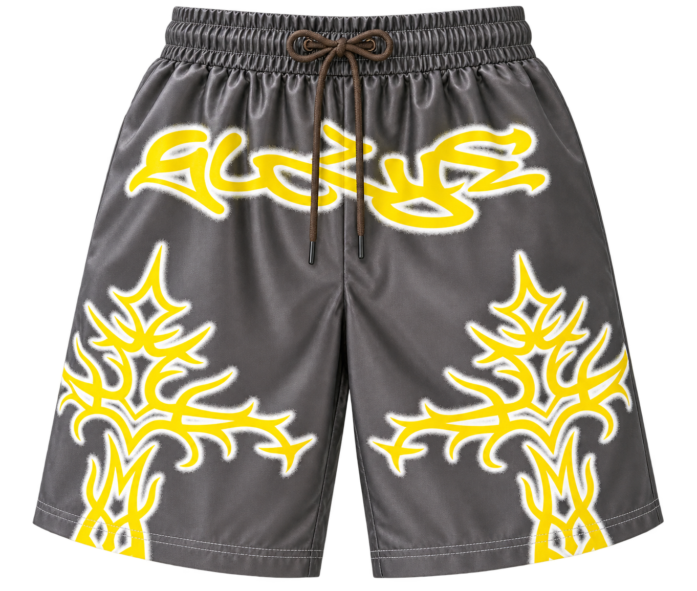 STREET STYLE GRAFFITI PRINT SHORTS